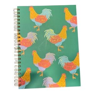 Full Sized, Lined, Spiral Bound Rooster Notebook